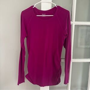Athleta Women's Long Sleeve Top - Magenta